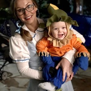 12-18m Halloween: Scarecrow Costume